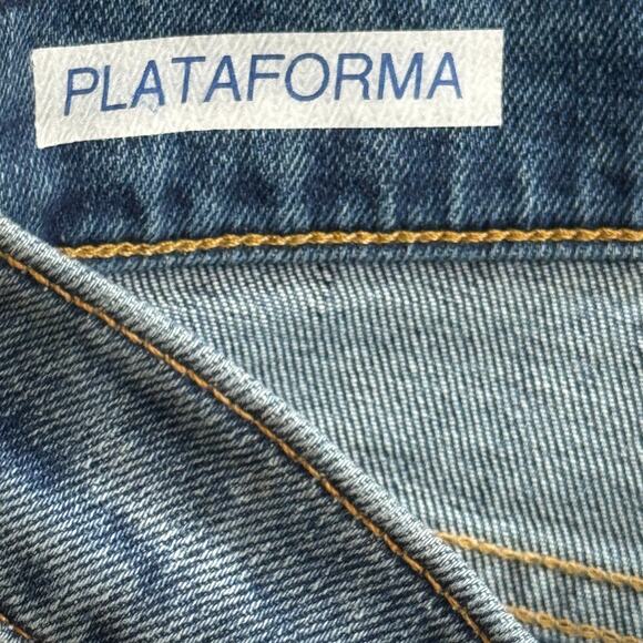 SLVRLAKE Premium Denim Reese Mid-Rise Flared Jeans Size 25 - Picture 10 of 14